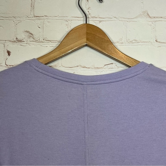 Duluth Trading Shirt Womens Small Purple Thermal Crew Neck Waffle Knit - Picture 7 of 8